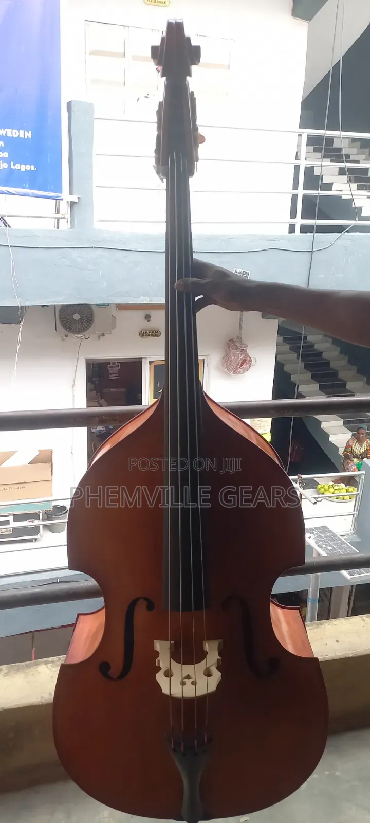 Uk Used 4/4 Double Bass