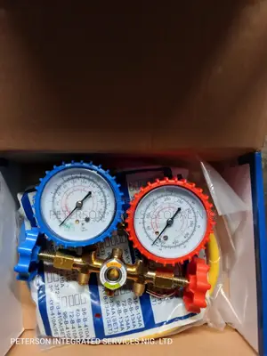 Brass Manifold Gauge Set