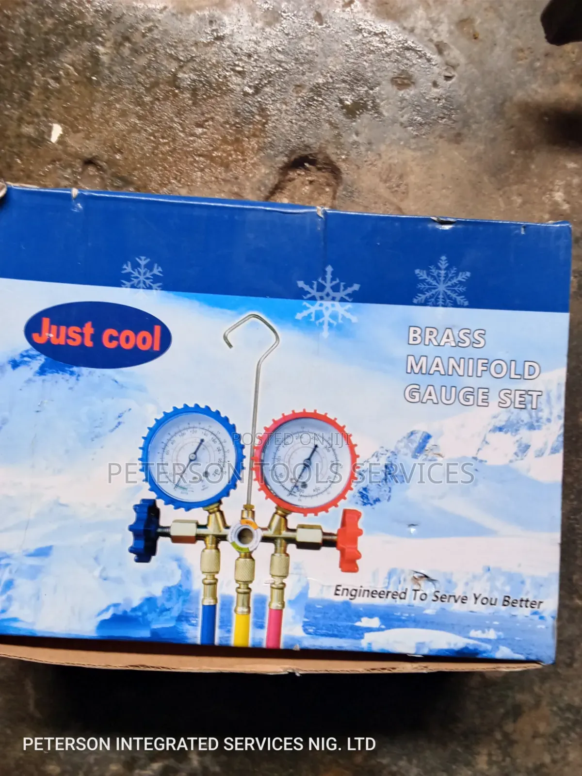 Brass Manifold Gauge Set