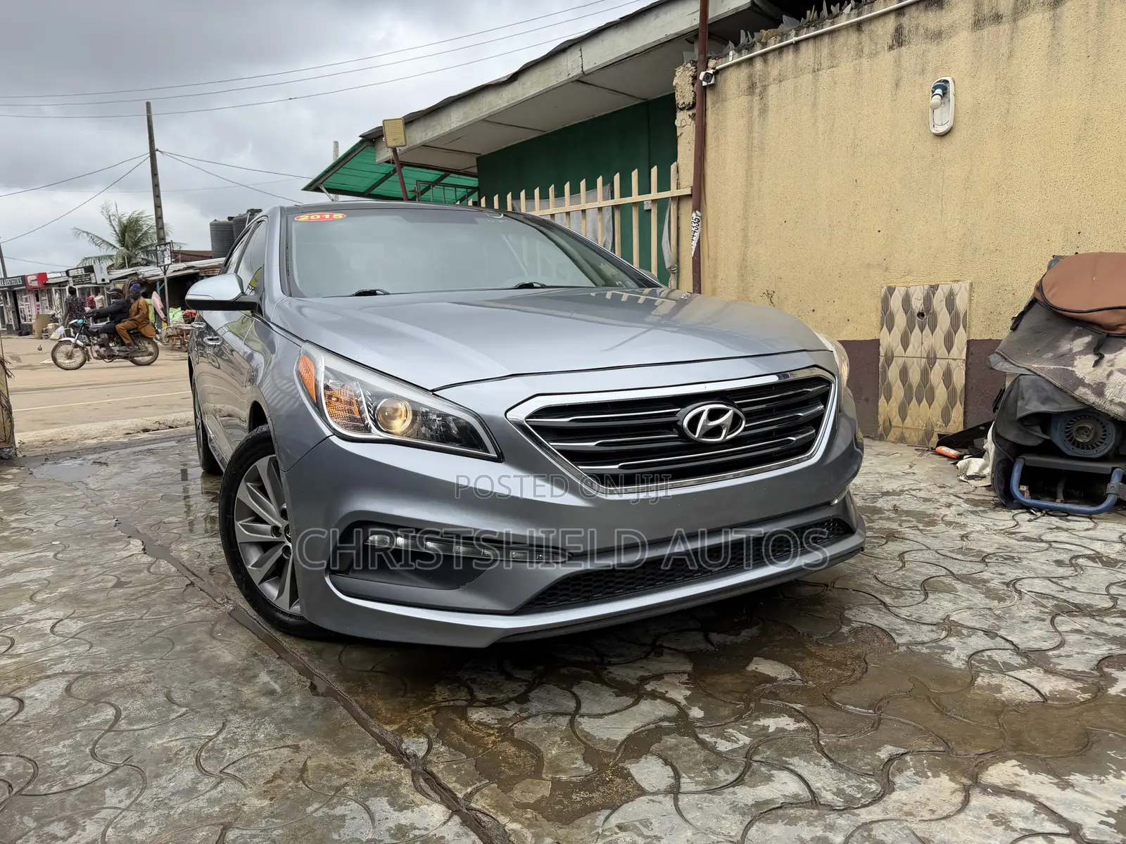 Hyundai Sonata Sport 4dr Sedan (2.4L 4cyl 6A) 2015 Silver