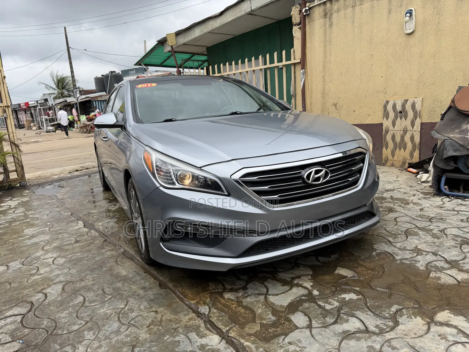 Hyundai Sonata Sport 4dr Sedan (2.4L 4cyl 6A) 2015 Silver