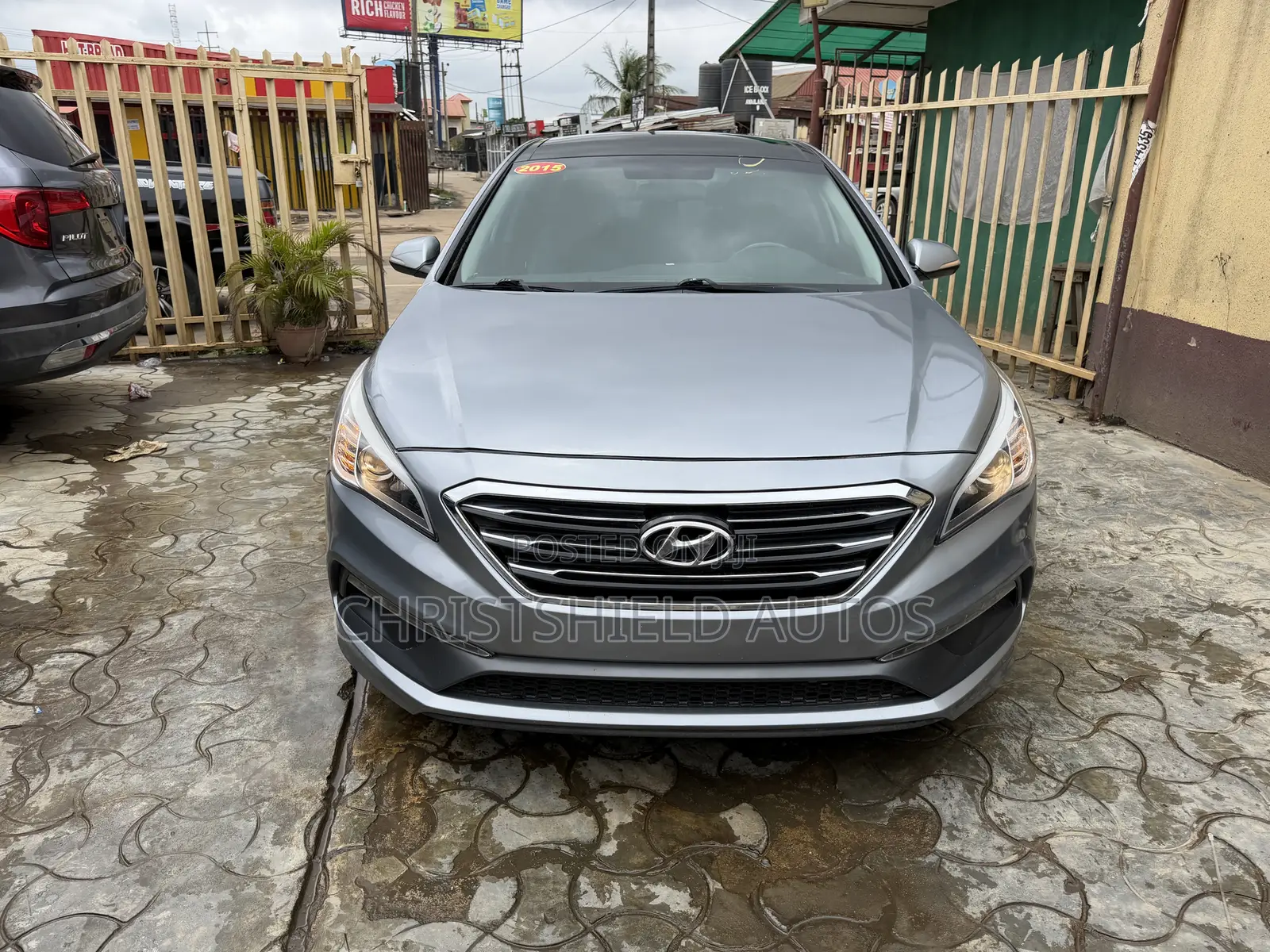 Hyundai Sonata Sport 4dr Sedan (2.4L 4cyl 6A) 2015 Silver