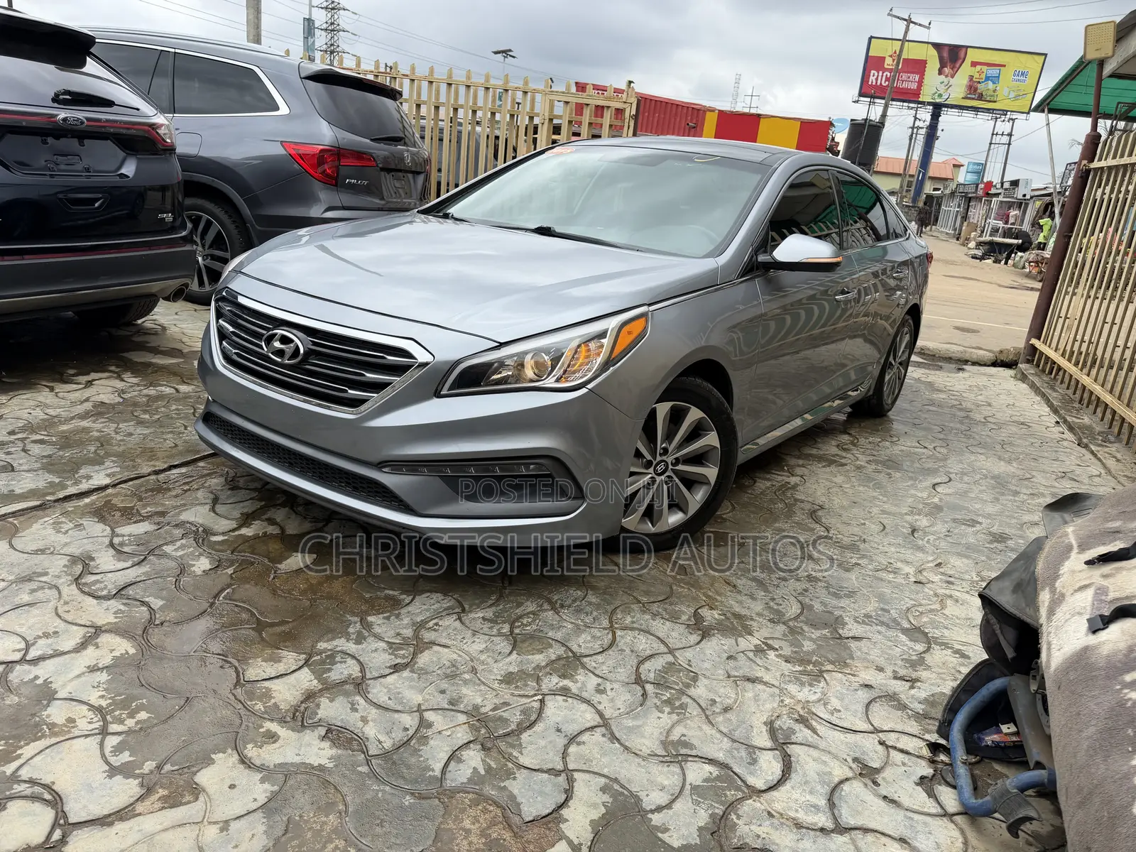 Hyundai Sonata Sport 4dr Sedan (2.4L 4cyl 6A) 2015 Silver