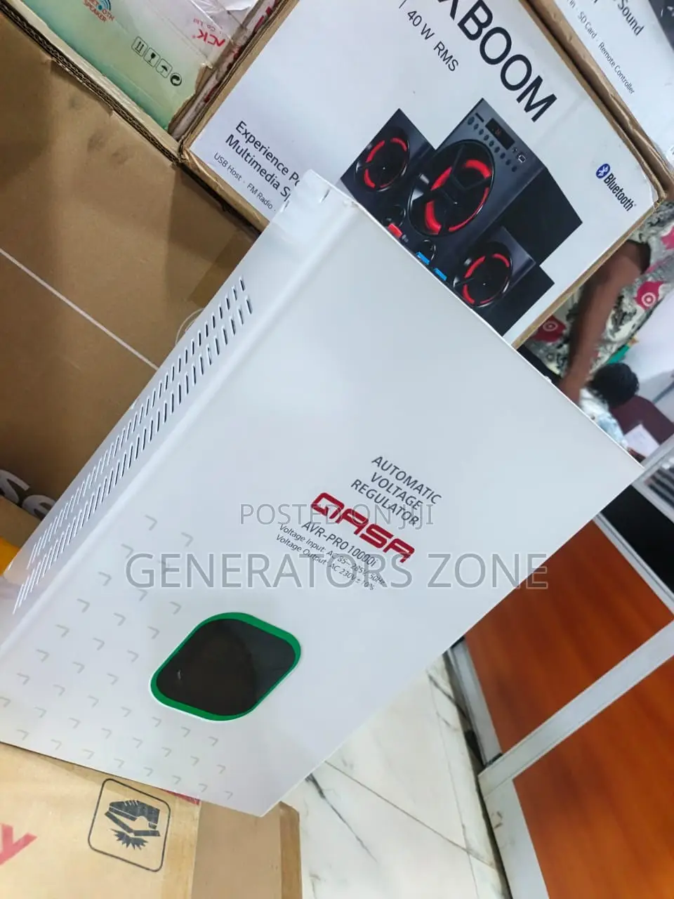 QASA 10KVA AVR for Electrical Equipment