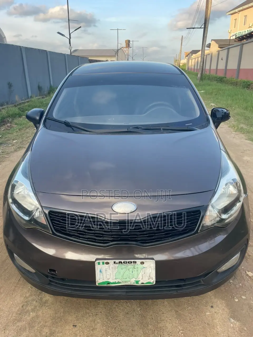 Kia Rio EX 4dr Sedan (1.6L 4cyl 6A) 2014 Brown
