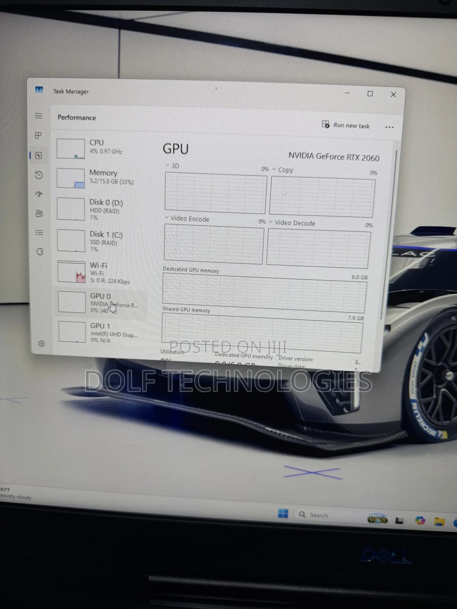 Laptop Dell G7 17 7790 16GB Intel Core i7 HDD+SSD 1T