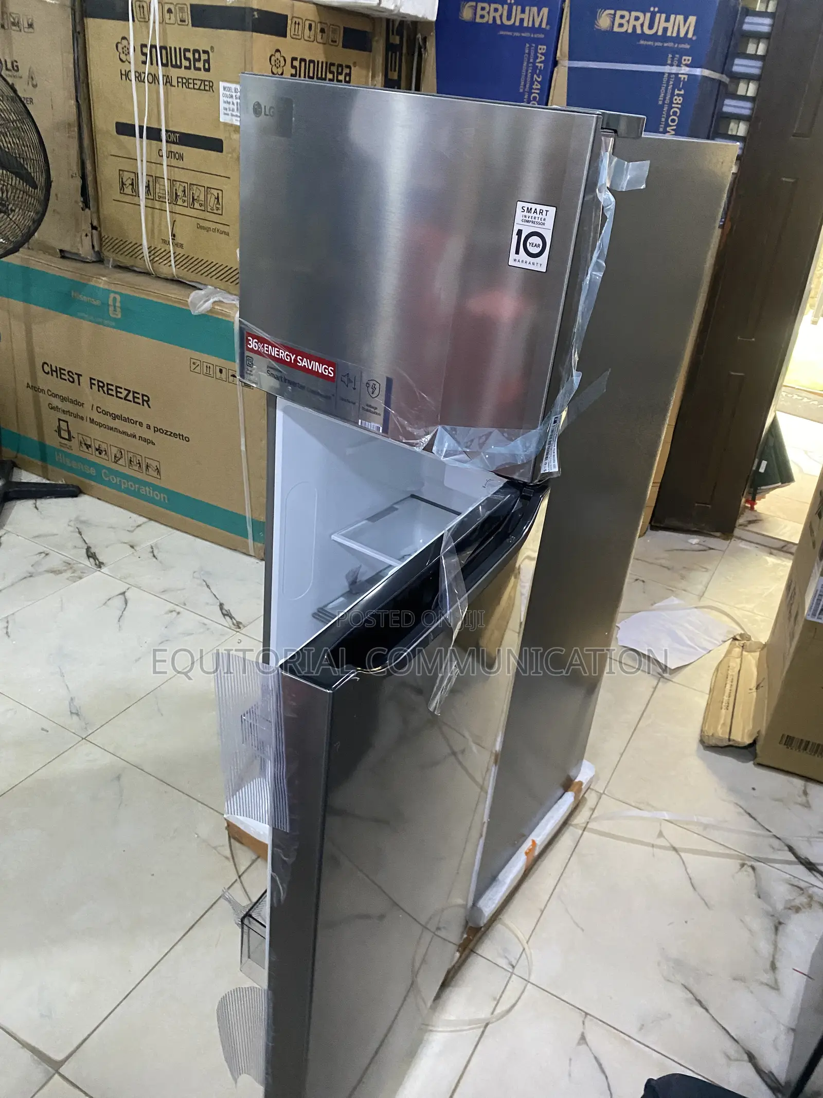 LG 260l Household Refrigerator Gl-C252slbb 230v