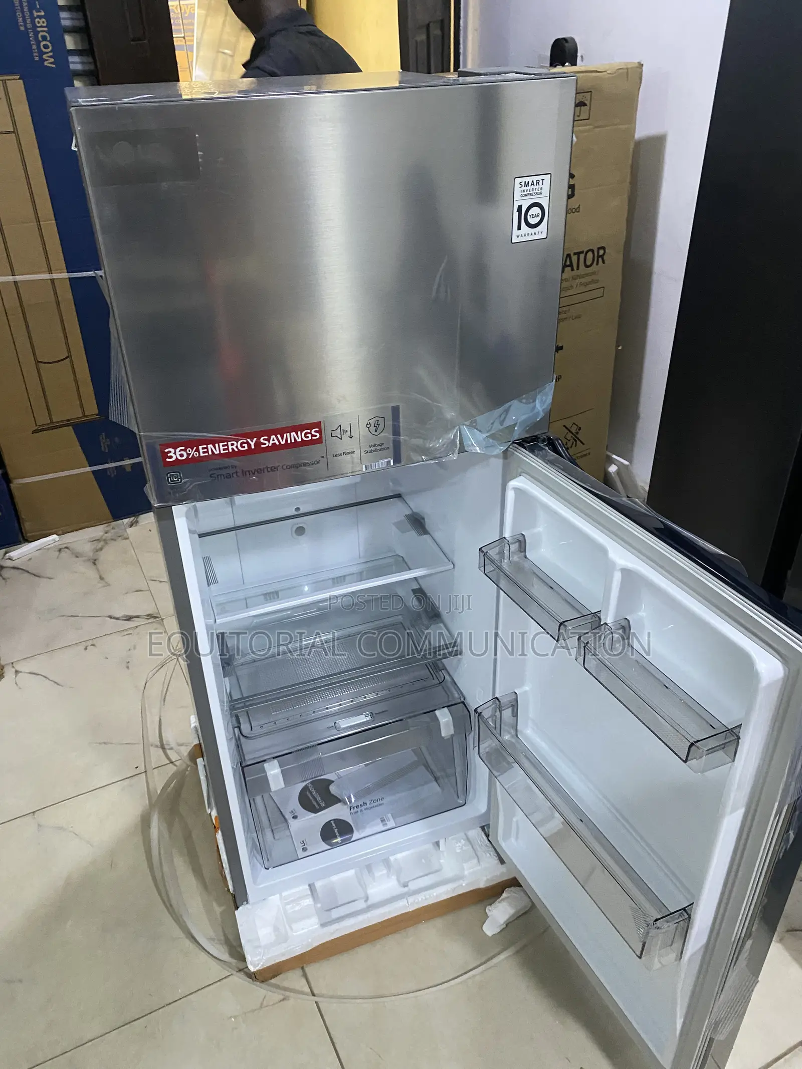 LG 260l Household Refrigerator Gl-C252slbb 230v