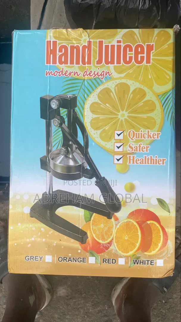 Modern Design Heavy Duty Cast Iron Hand Juicer