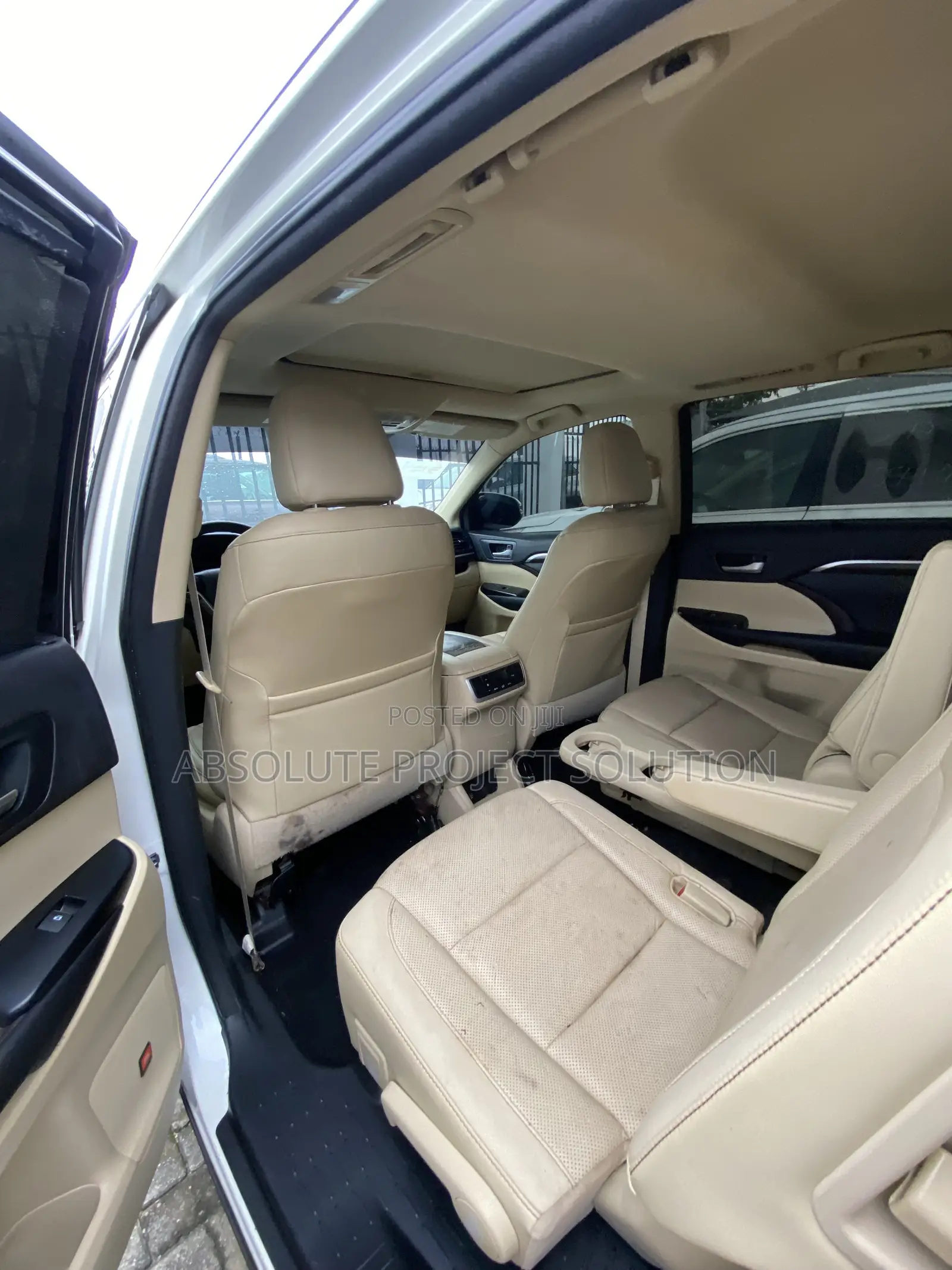 Toyota Highlander Limited 4dr SUV (3.5L 6cyl 6A) 2015 White
