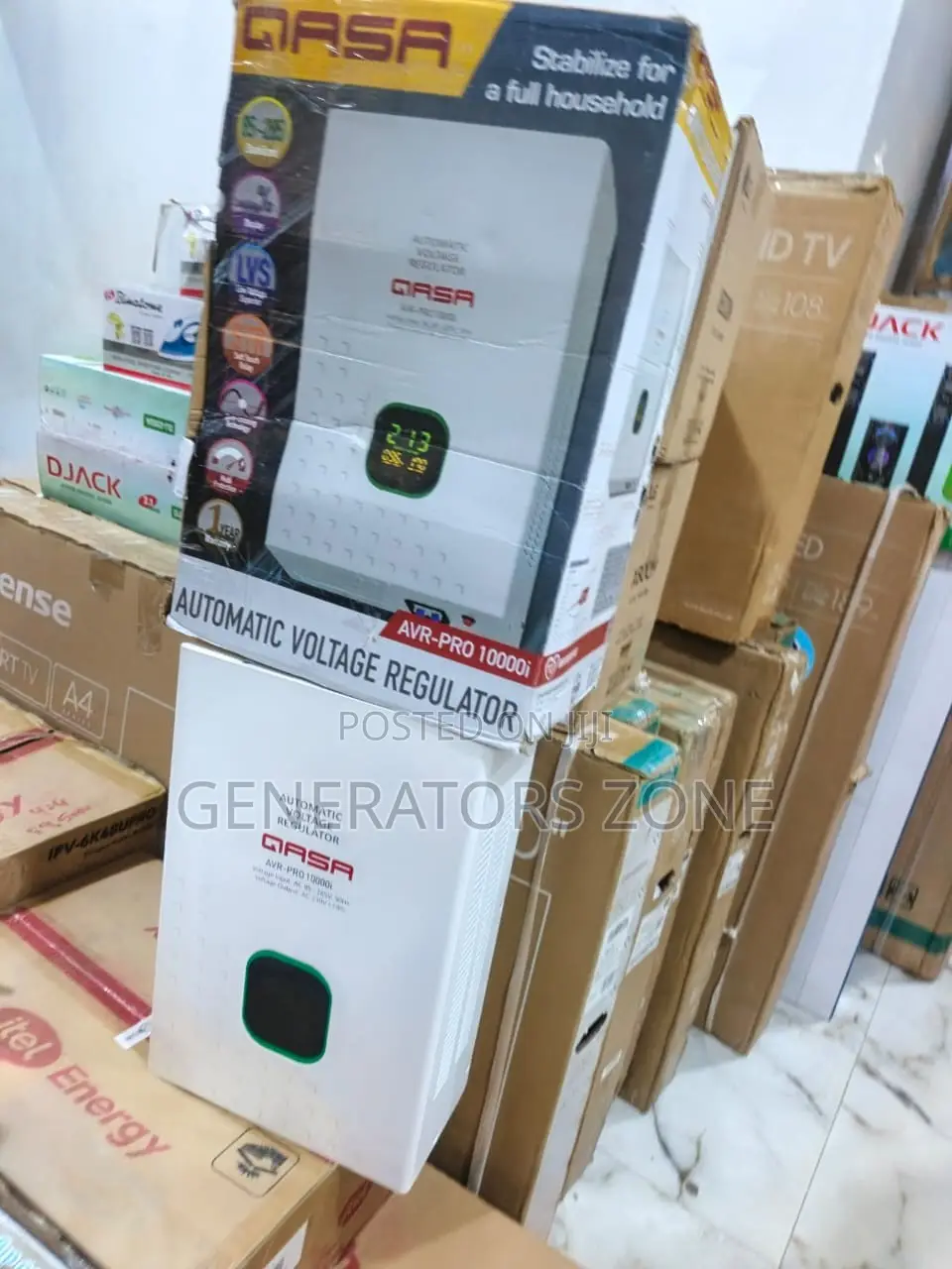 QASA 10KVA Wall Mounted High Capacity Voltage Regulator