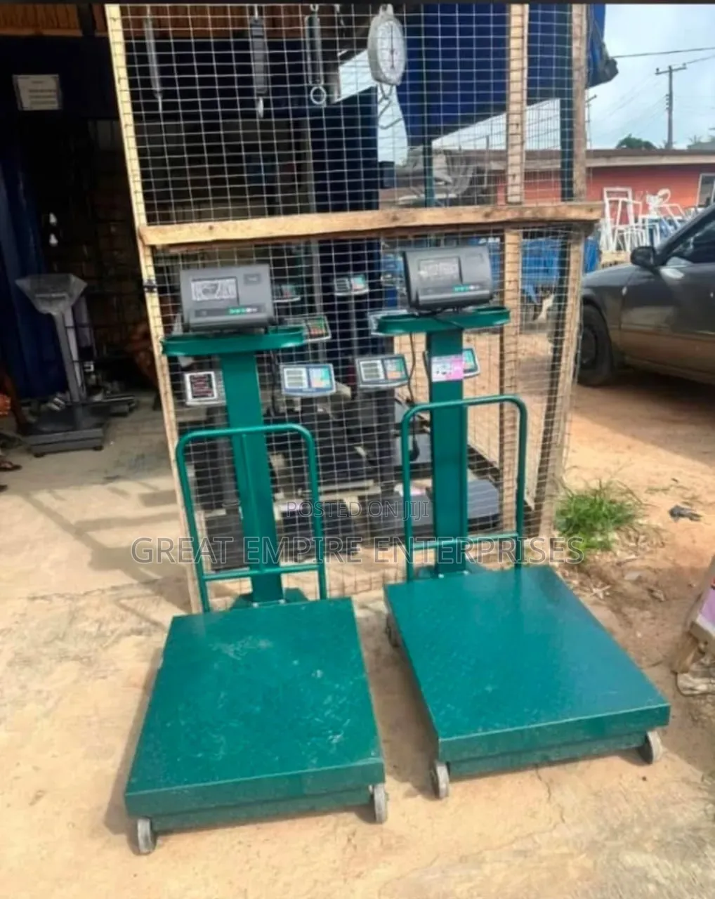 600kg A12E Heavy Duty Digital Standing Scale