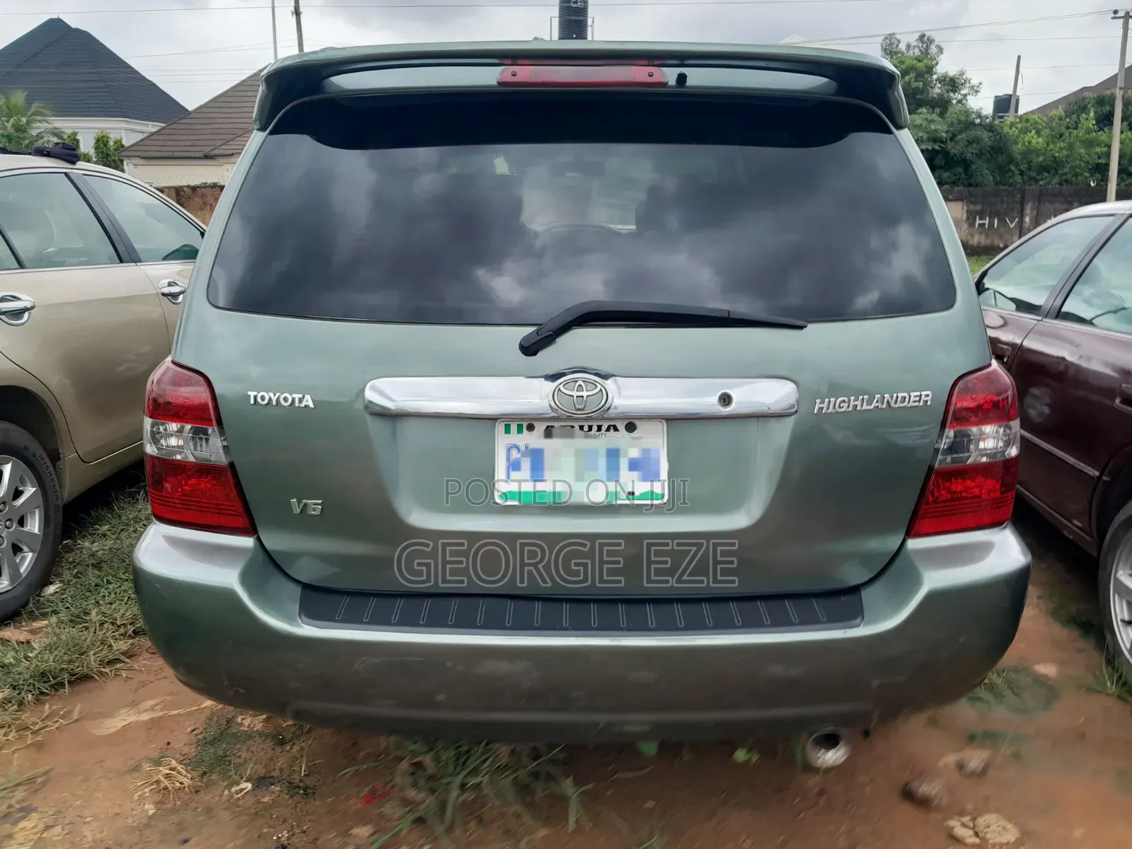 Toyota Highlander 2005 Green