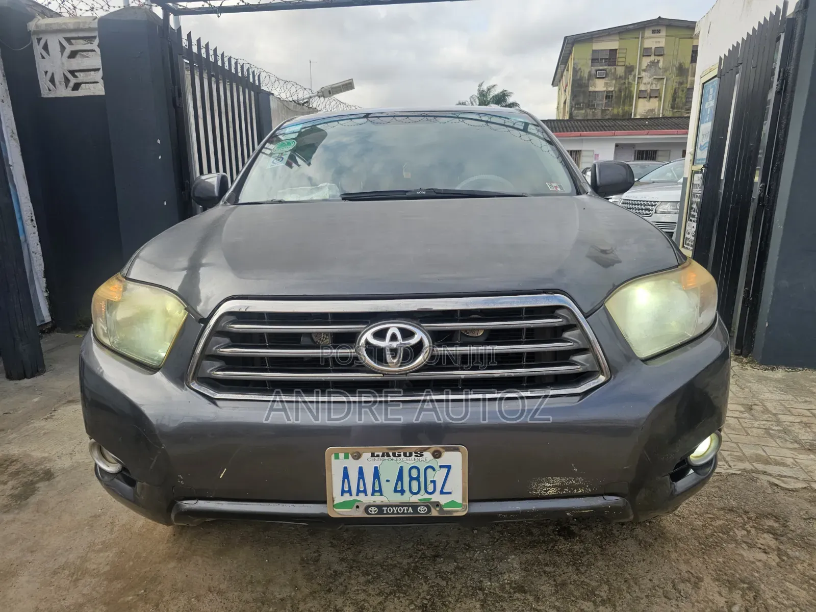 Toyota Highlander Sport 4x4 2009 Gray