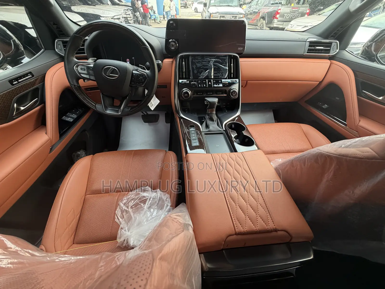 New Lexus LX 500d 2026 Black