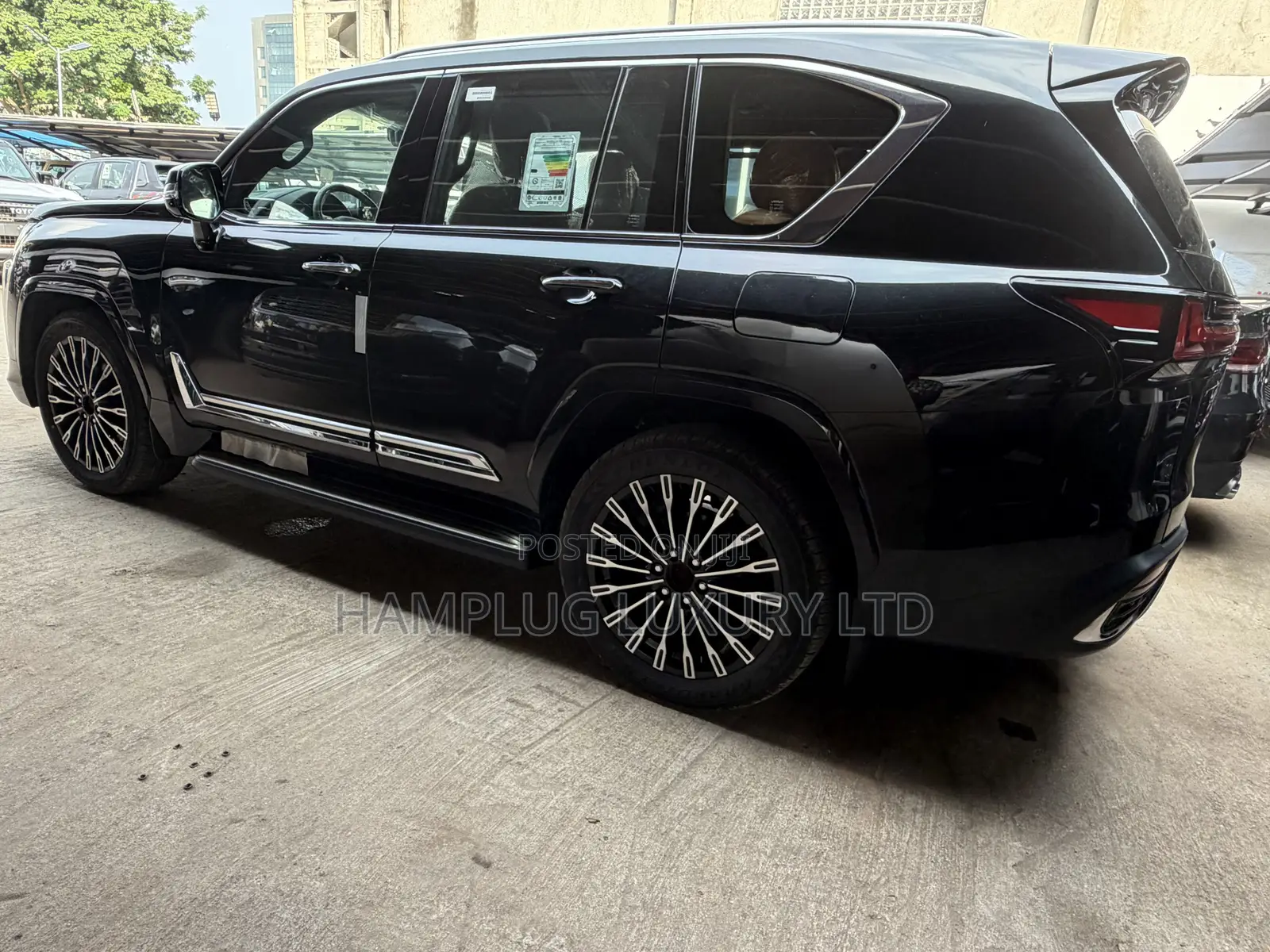 New Lexus LX 500d 2026 Black