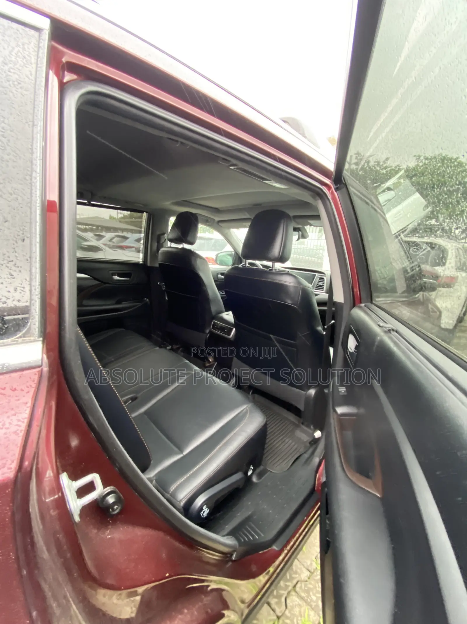 Toyota Highlander XLE 4x4 V6 (3.5L 6cyl 8A) 2017 Burgundy