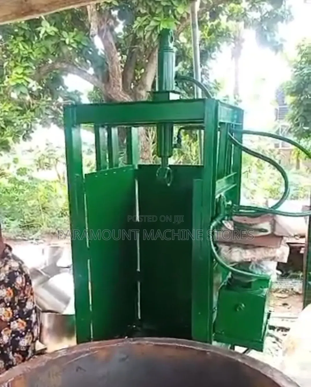 Cassava Hydraulic Presser