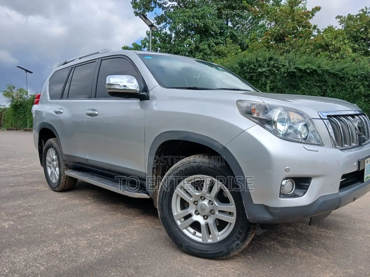 Toyota Land Cruiser Prado 2013 Silver
