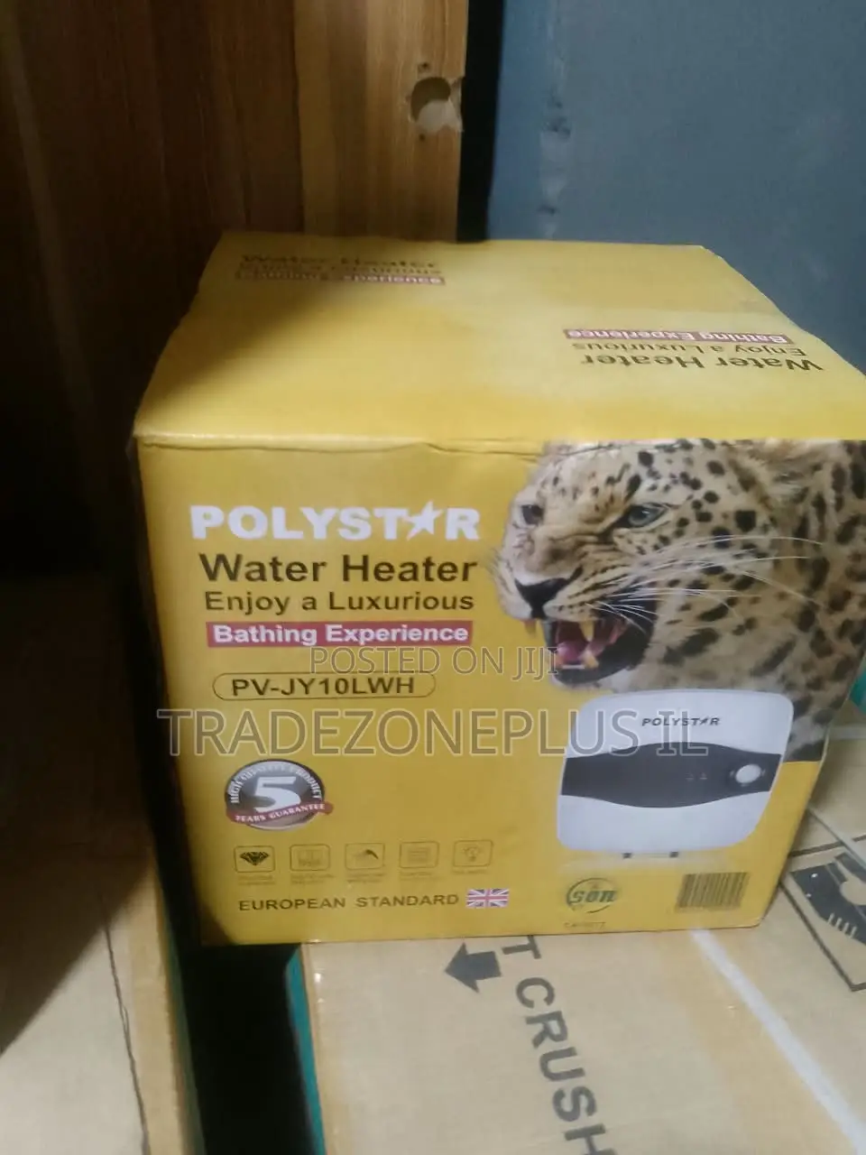Polystar Water Heater for Warm Water Supply