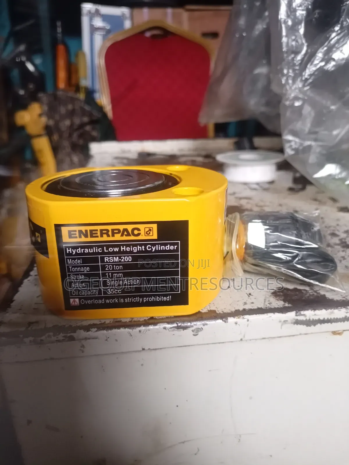Enerpac RSM-200 Low Height Hydraulic Cylinder 20 Ton