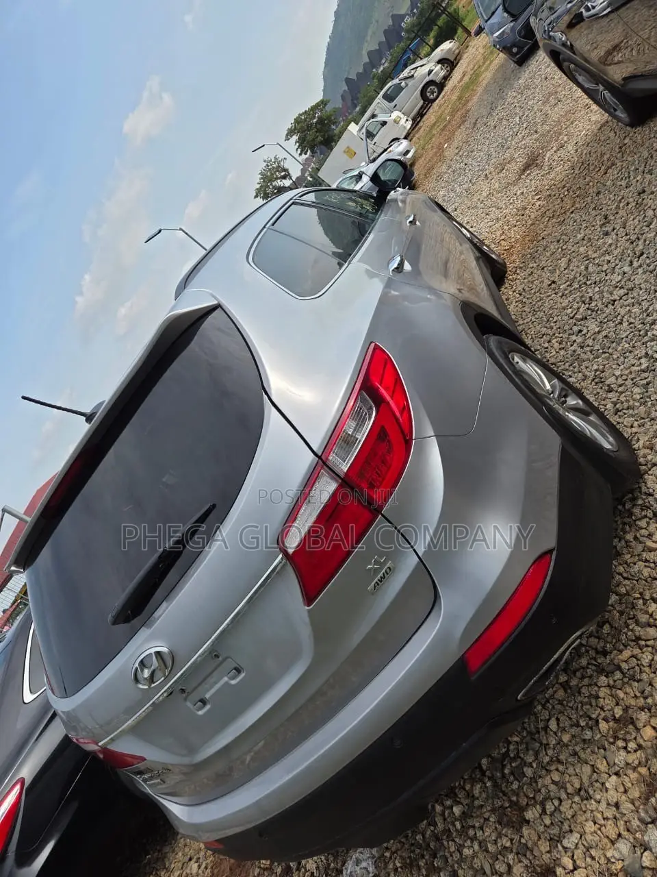 Hyundai Santa Fe Limited 4dr SUV AWD (3.3L 6cyl 6A) 2015 Silver