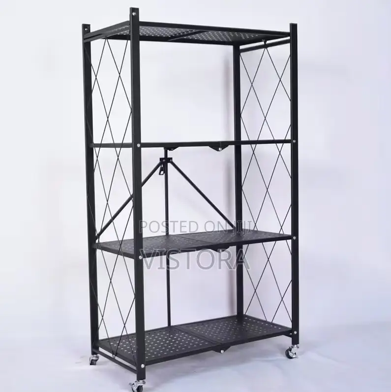 Storage Shelf – 4-Tier Heavy Duty Metal Racking Unit