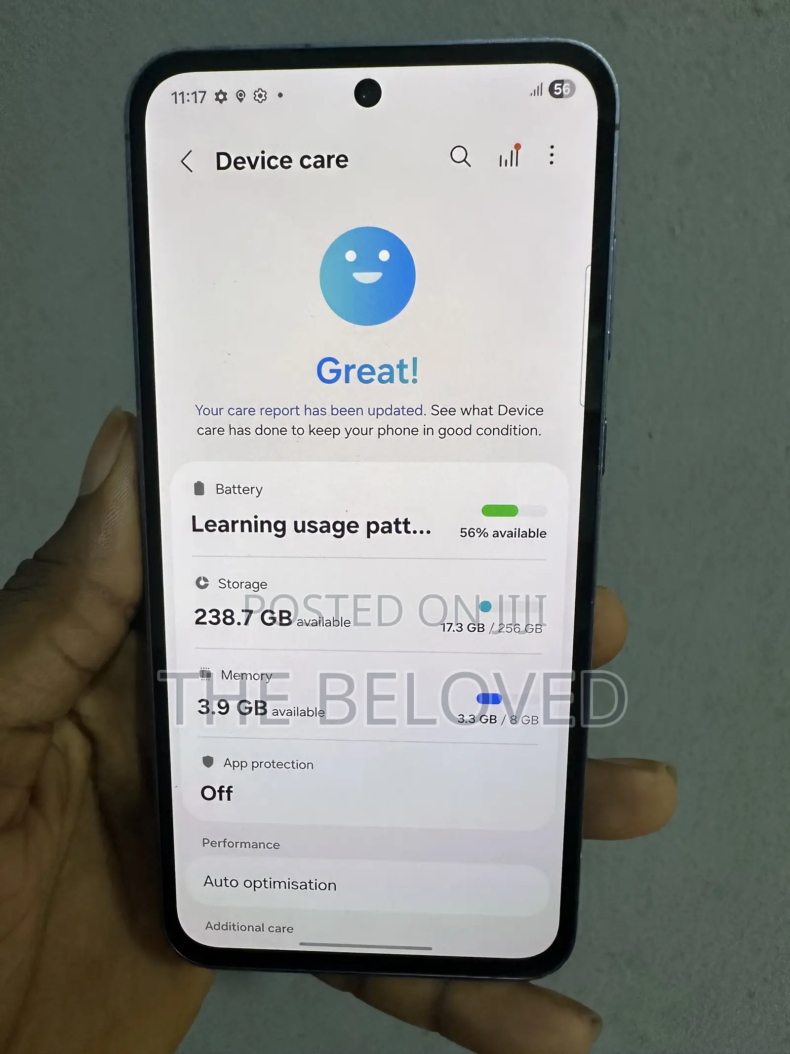 Samsung Galaxy A55 256 GB Black