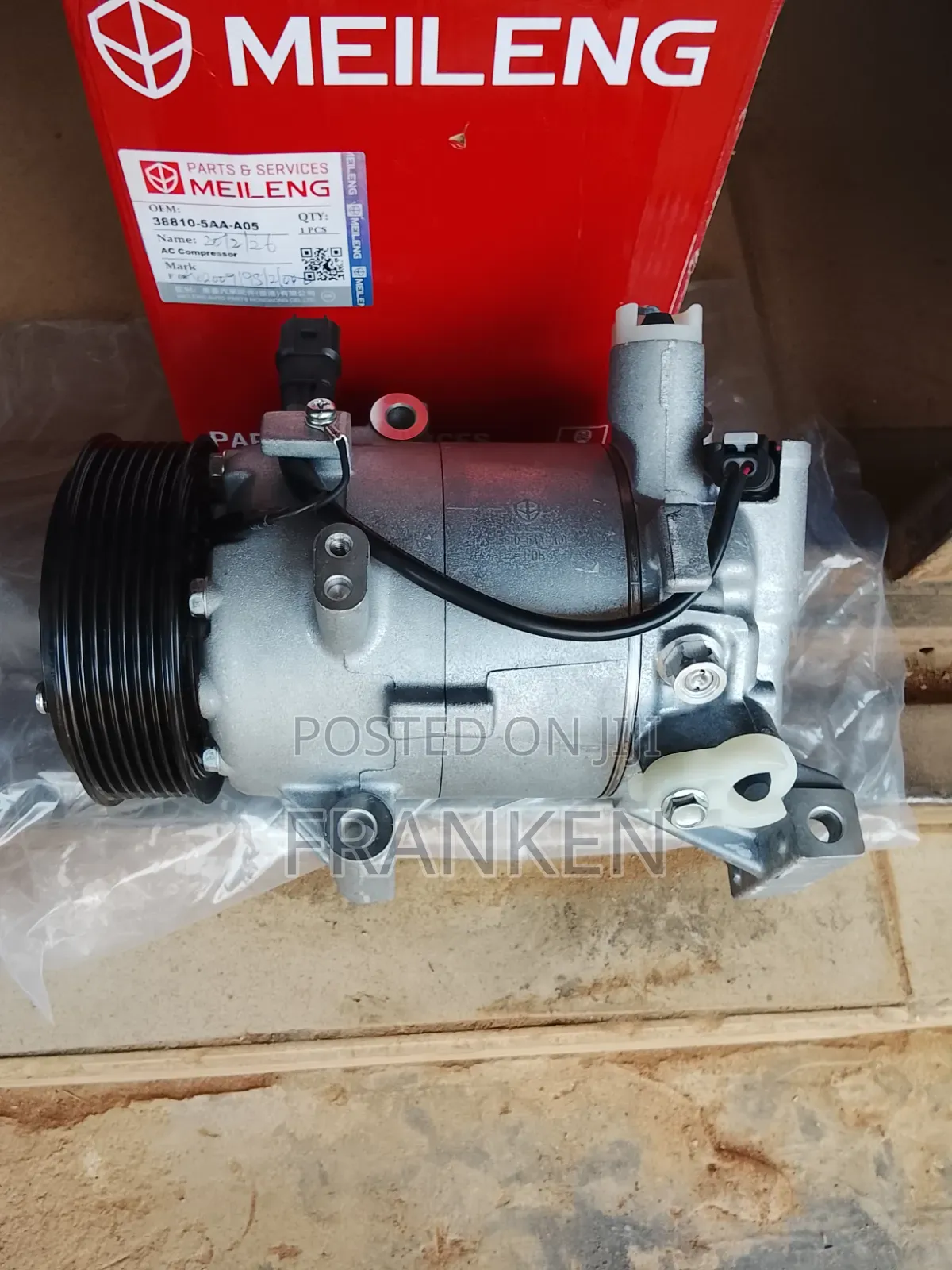 Original Auto A.C Compressor for 2018-2024 Honda Accord, Civic and CR-