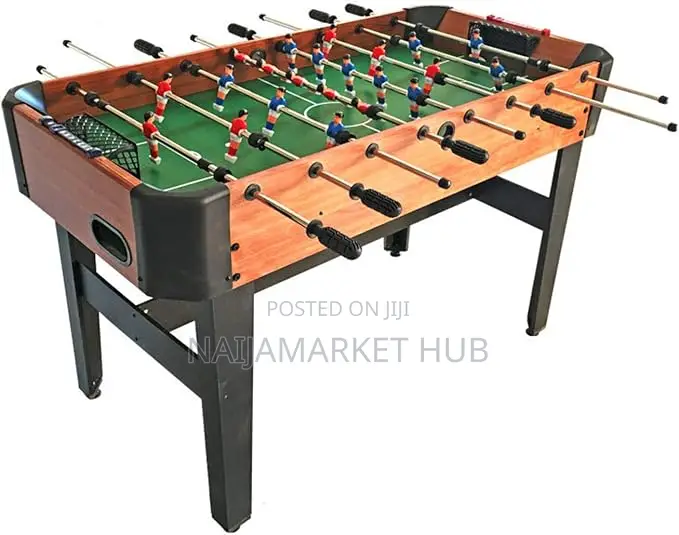 48'' Foosball Table, Wooden Soccer Table Game W/Footballs,