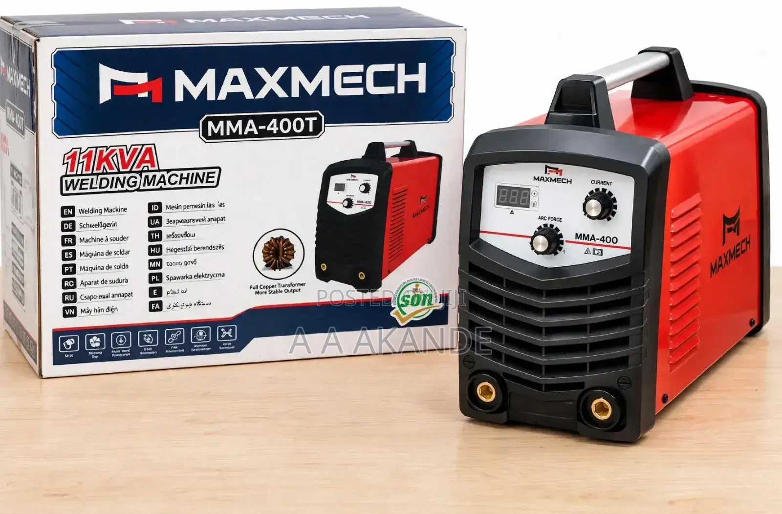 Maxmech Mma-400t Inverter Welding Machine