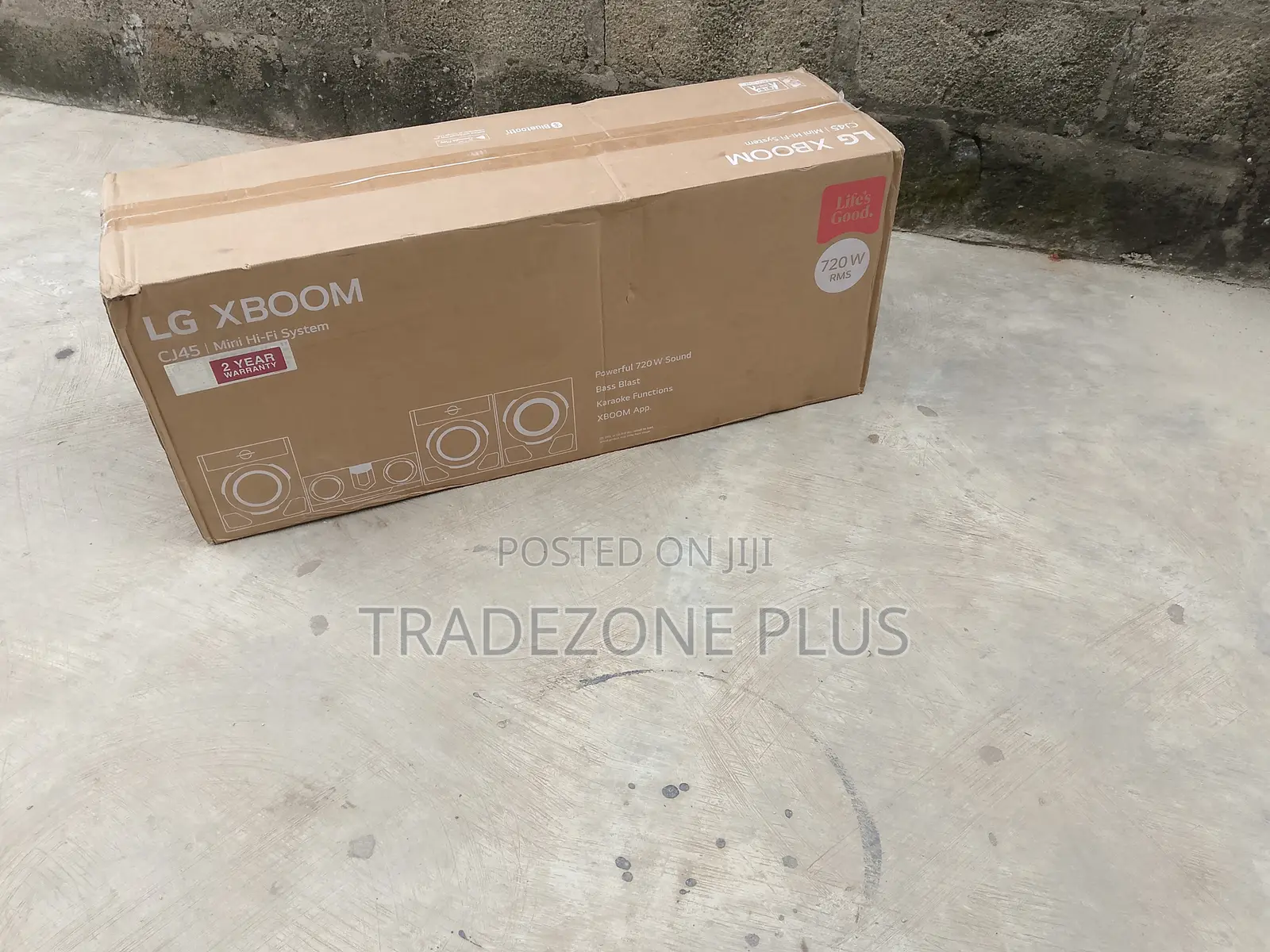 Party-Ready LG Cj45 Xboom 720w Audio System
