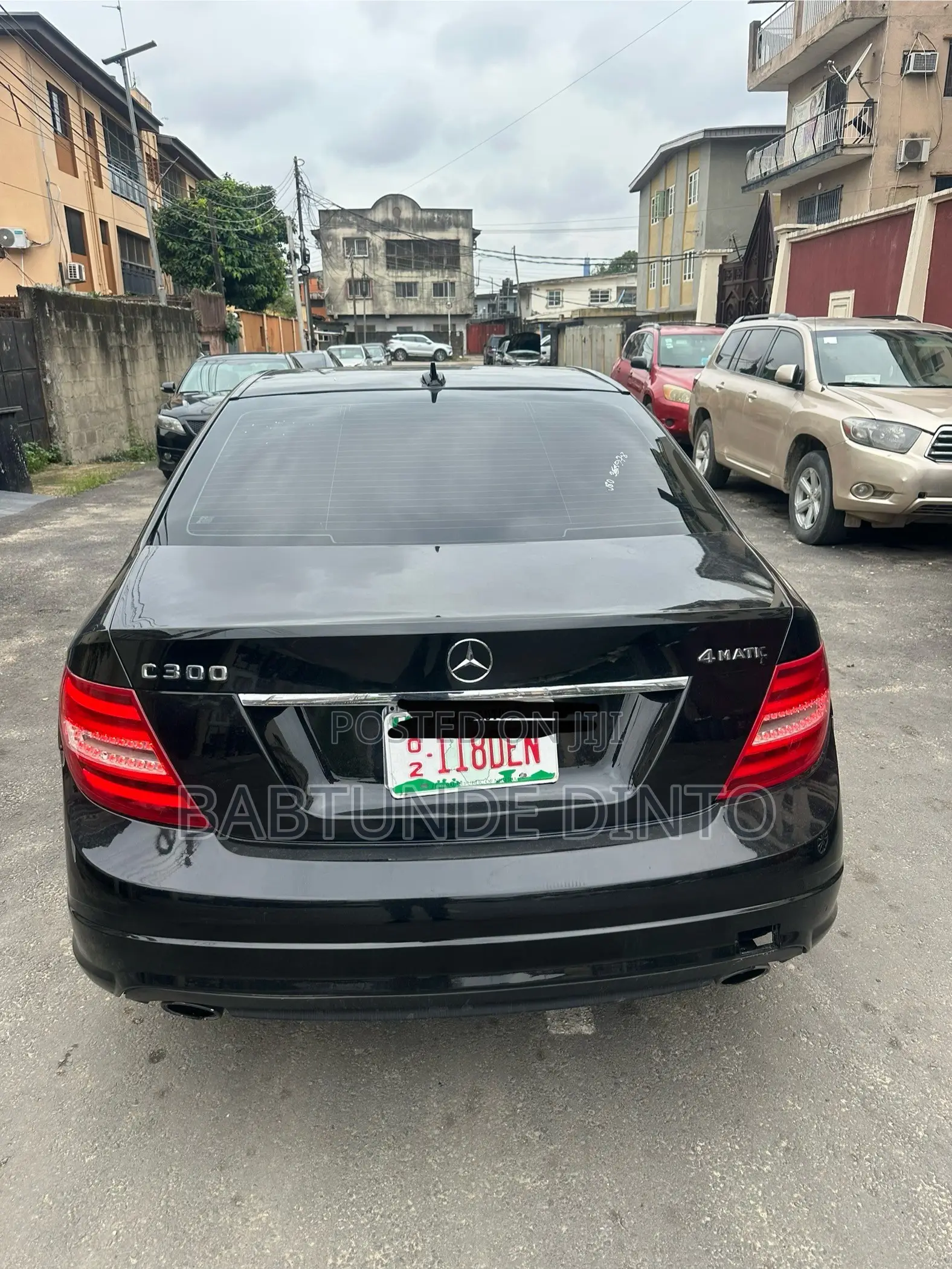 Mercedes-Benz C300 2013 Black