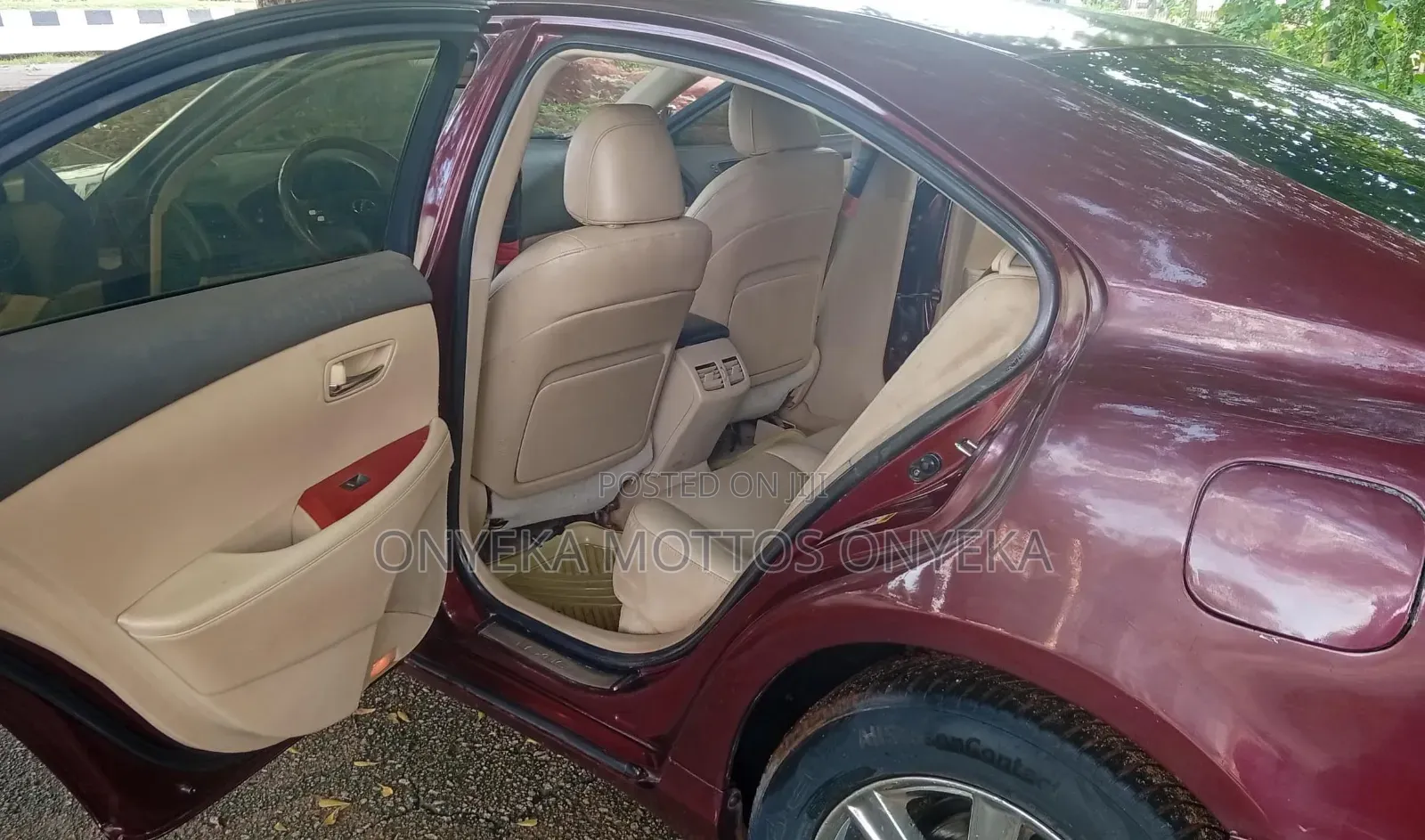 Lexus ES 350 2007 Red