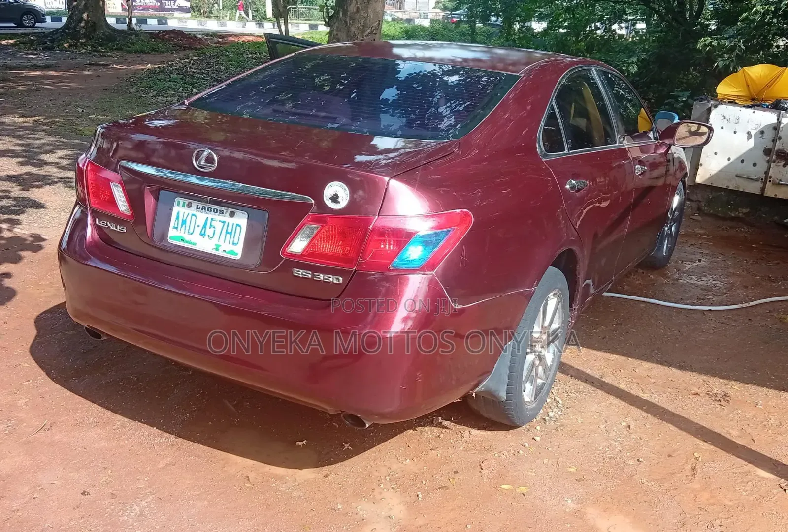 Lexus ES 350 2007 Red