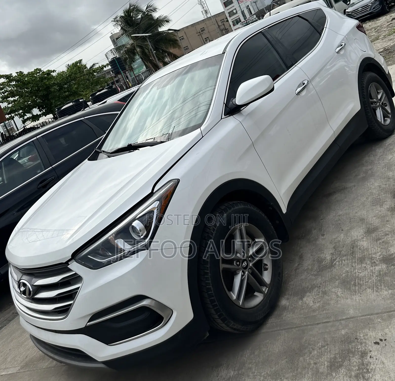 Hyundai Santa Fe Limited Ultimate AWD 2018 White