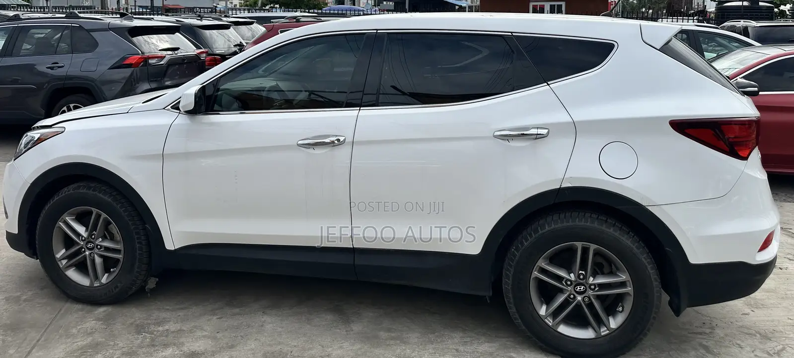 Hyundai Santa Fe Limited Ultimate AWD 2018 White