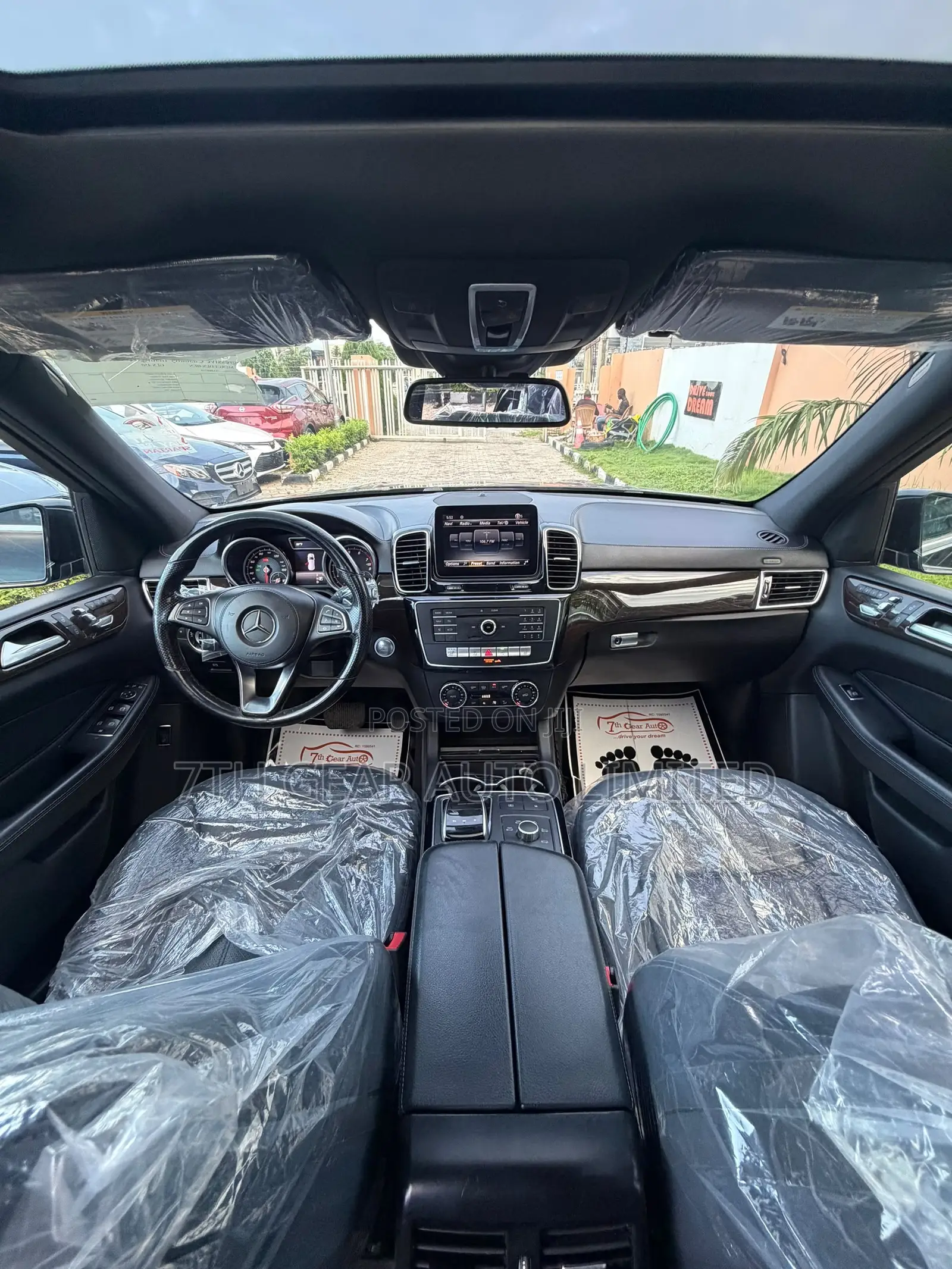 Mercedes-Benz GLS-Class GLS450 4Matic 2017 Black