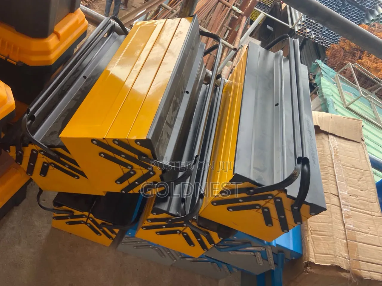 Heavy Duty Metal Cantilever Toolbox