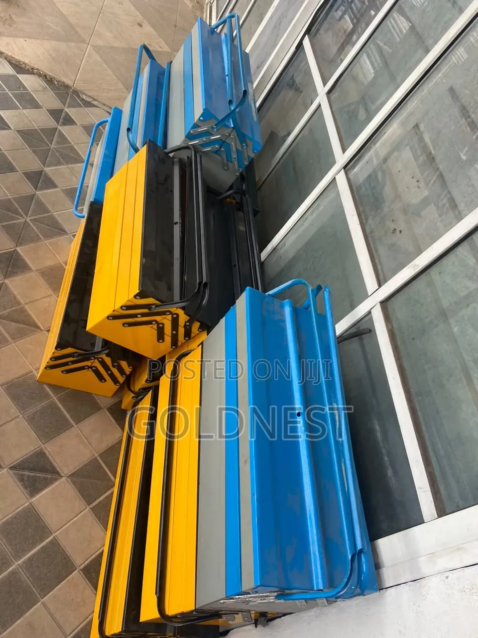 Heavy Duty Metal Cantilever Toolbox