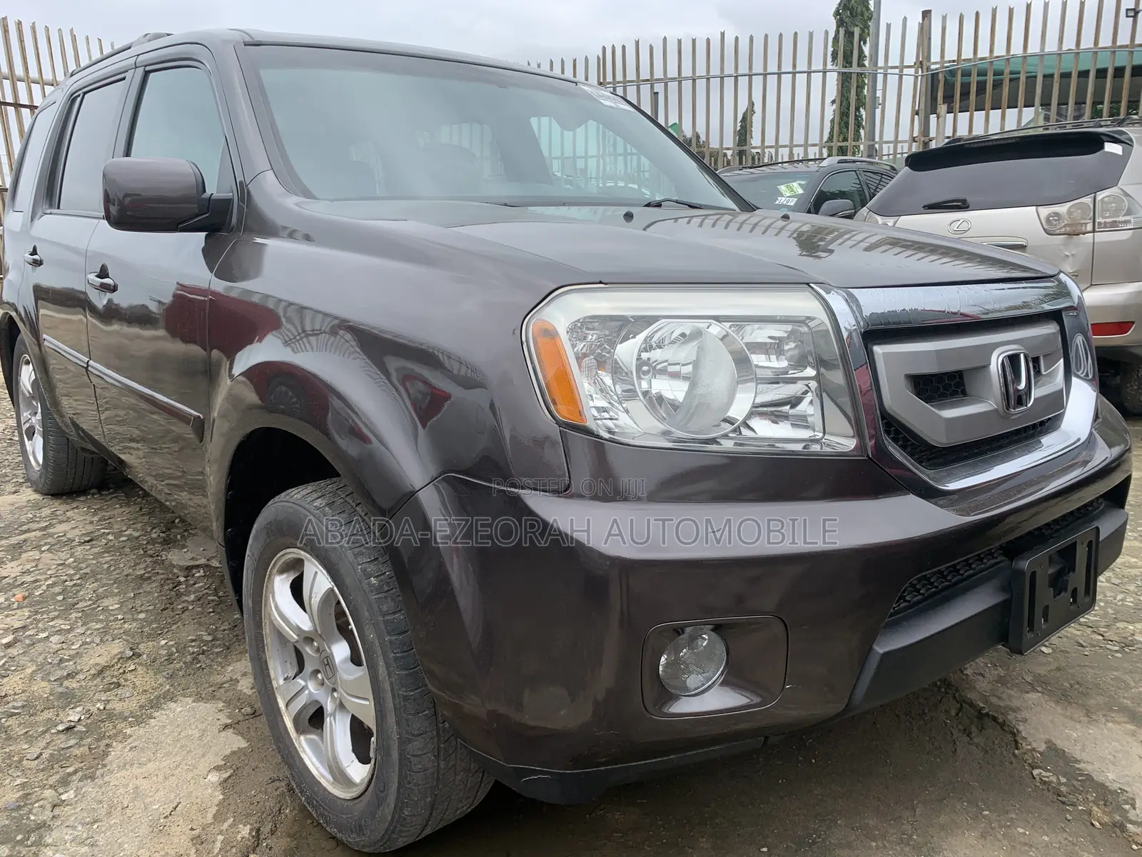 Honda Pilot Touring w/RES/Navi 4WD (3.5L 6cyl 5A) 2012 Gray