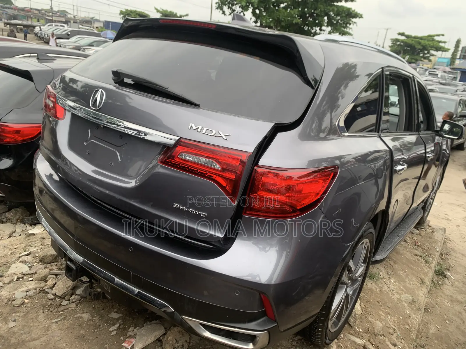 Acura MDX w/Advance Pkg SH-AWD 2017 Gray