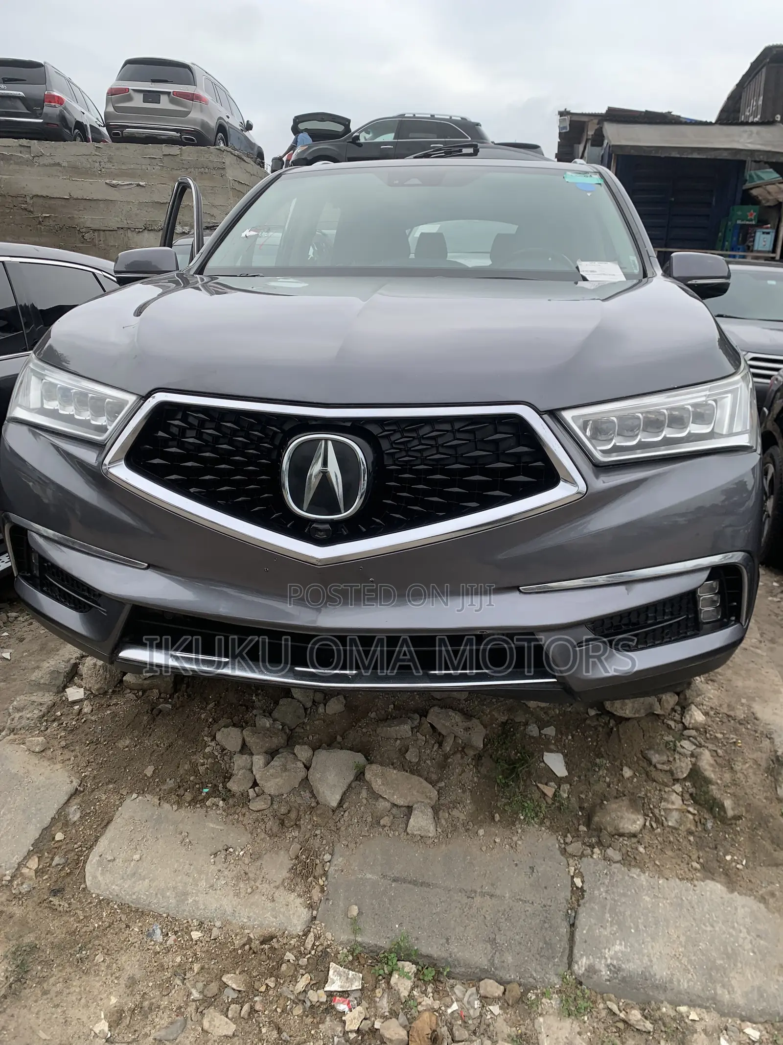 Acura MDX w/Advance Pkg SH-AWD 2017 Gray