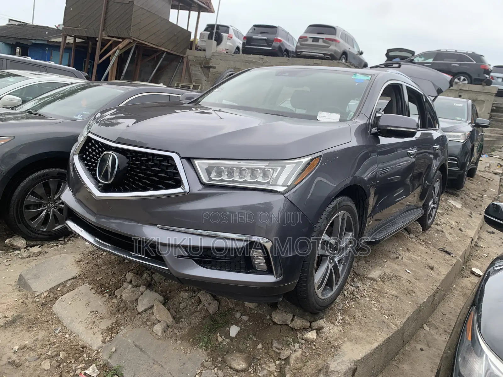 Acura MDX w/Advance Pkg SH-AWD 2017 Gray