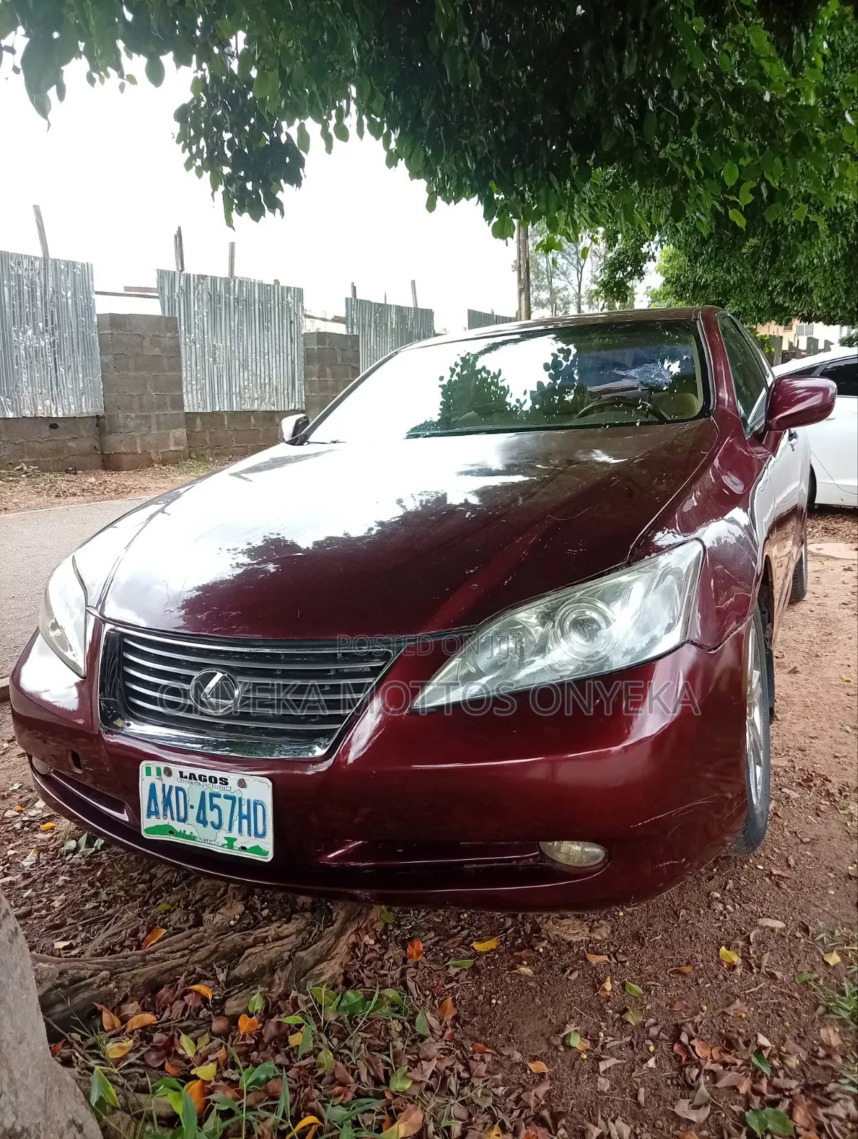 Lexus ES 350 2007 Red