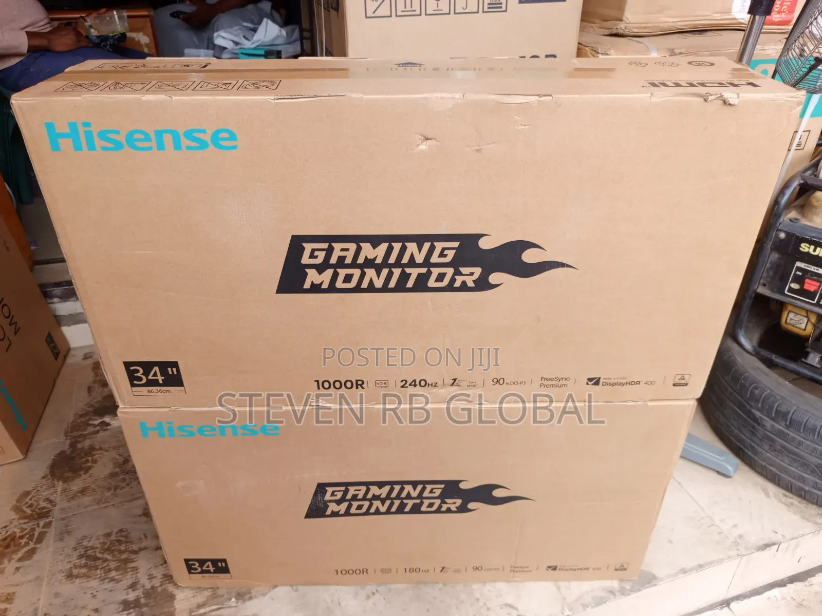 Hisense 34” 240hz Curved Gaming Monitor | Mon34g6qpro