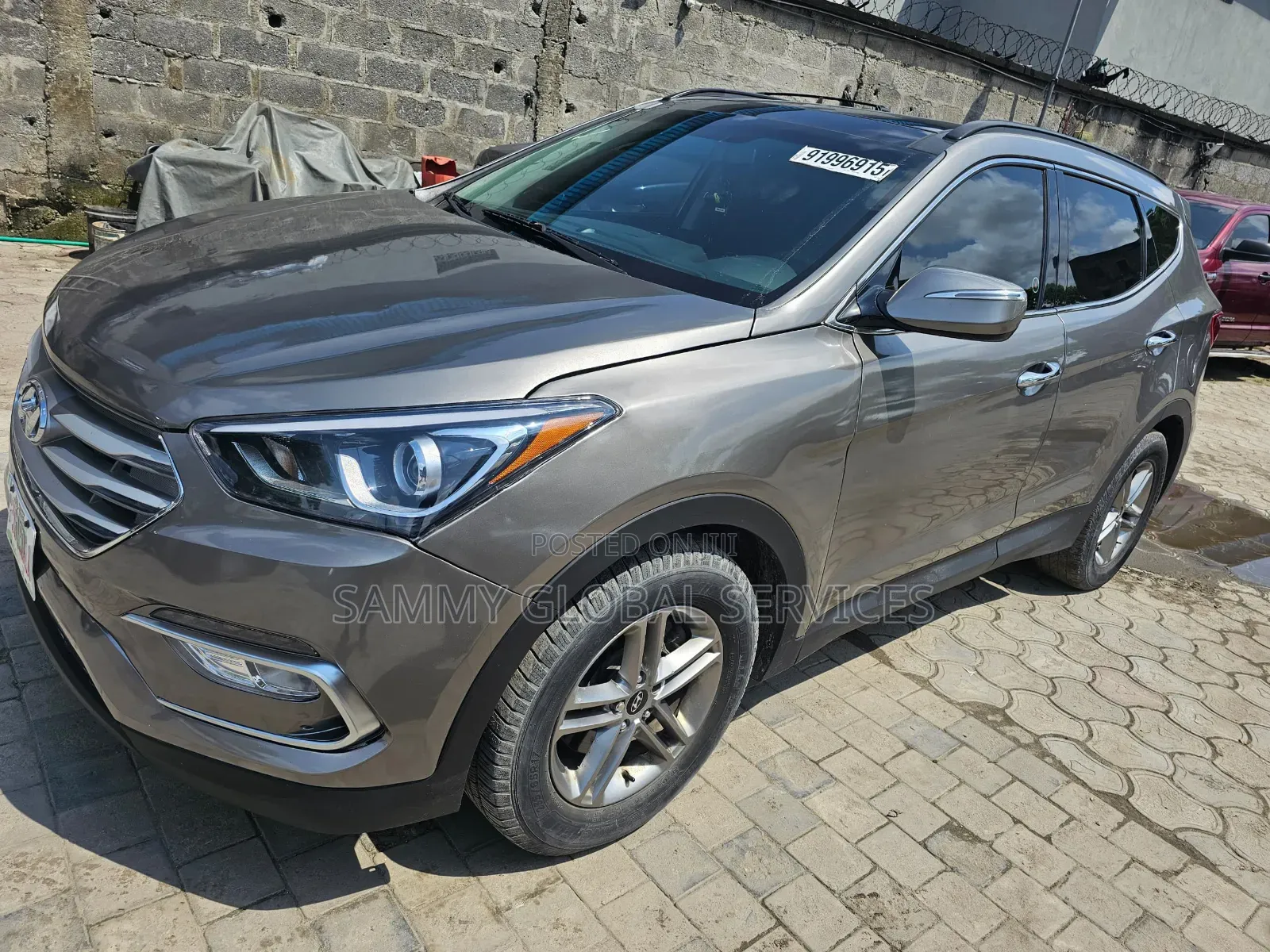 Hyundai Santa Fe SE AWD 2016 Brown