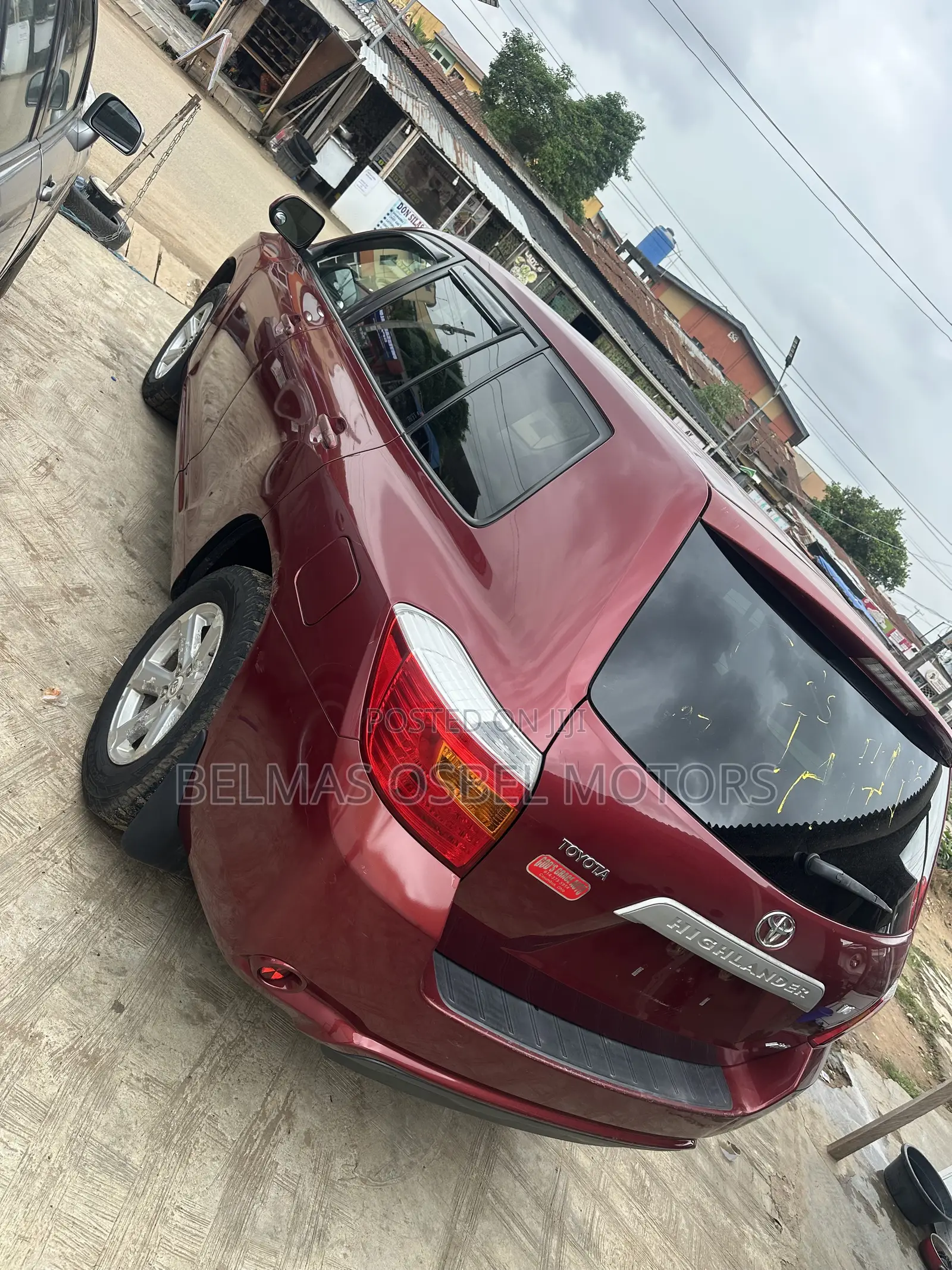 Toyota Highlander Limited 4x4 2008 Red