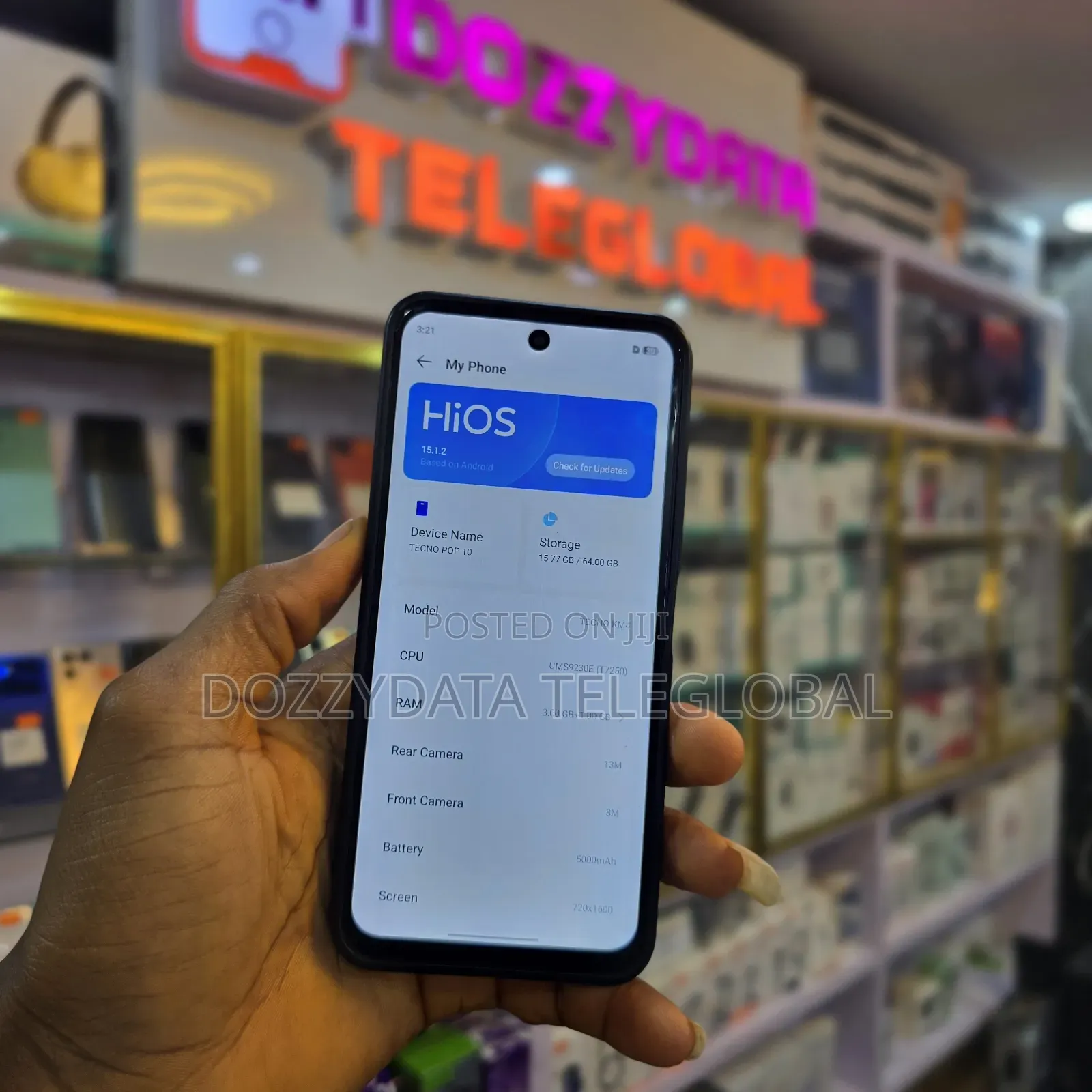 Tecno Pop 10 64 GB Gold