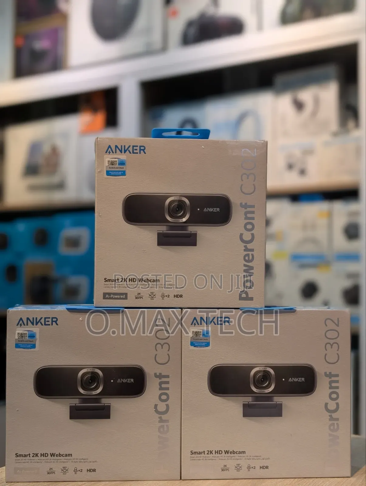 Anker PowerConf C302 Webcam